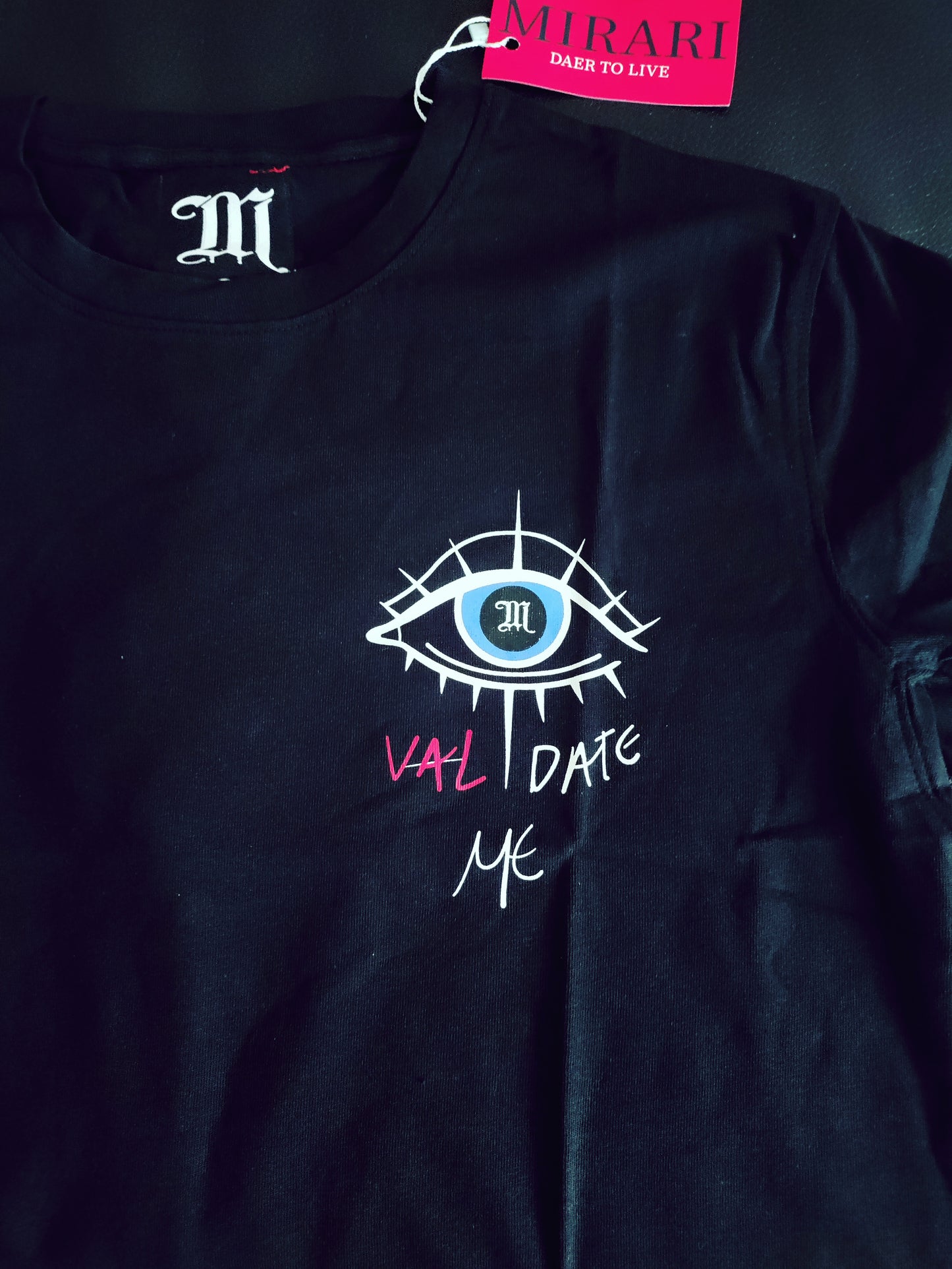 MIRARI I VALIDATE ME T-SHIRT (Unisex-Fitted)